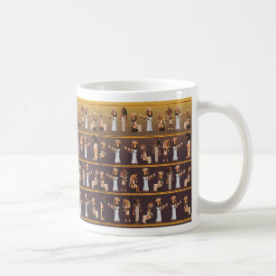 Ägyptische Hieroglyphen Tasse