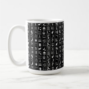 Ägyptische Hieroglyphen-Tasse Kaffeetasse