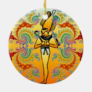 Ägyptische Hieroglyphics Ornament
