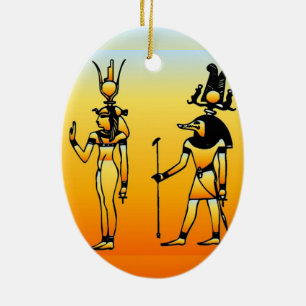 Ägyptische Hieroglyphics Ornament