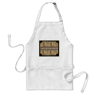 Ägyptische Hieroglyphics Serie II Apparel Geschenk Schürze
