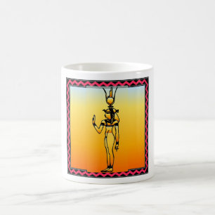 Ägyptische Hieroglyphie-Tasse Kaffeetasse