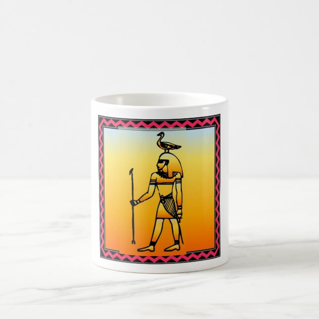 Ägyptische Hieroglyphie-Tasse Tasse (Mittel)