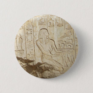 Ägyptische Hieroglypische Schaltfläche Button