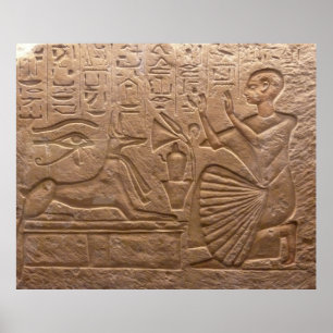 Ägyptische Hilfe Poster