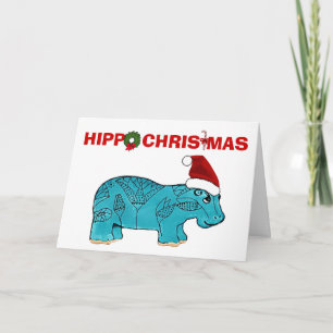 Ägyptische Hippo Weihnachten