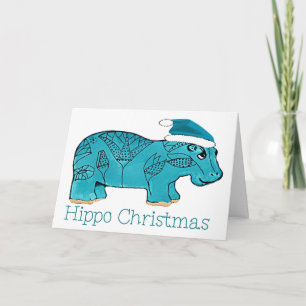 Ägyptische Hippo Weihnachten