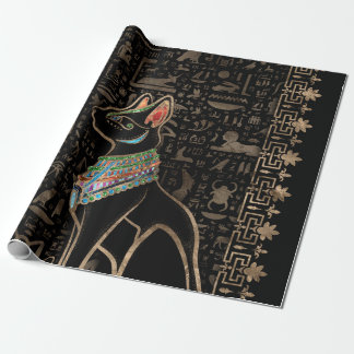 Ägyptische Katze - Bastet Geschenkpapier
