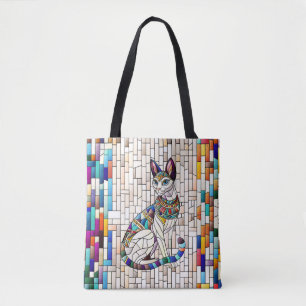 Ägyptische Katze - Mosaikkunst