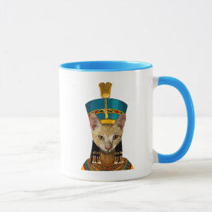 Ägyptische Königin Cat Tasse