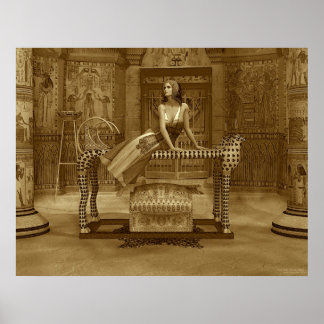 Ägyptische Königin Poster