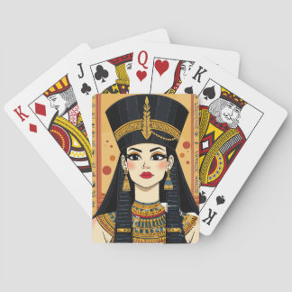 Ägyptische Königin Spielkarten