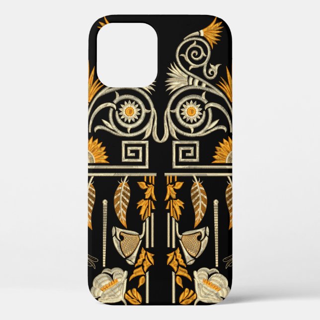 Ägyptische Kunst traditionelle Goldgrenze schaffen Case-Mate iPhone Hülle (Rückseite)