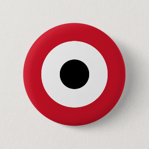 Ägyptische Luftwaffe Roundel Button