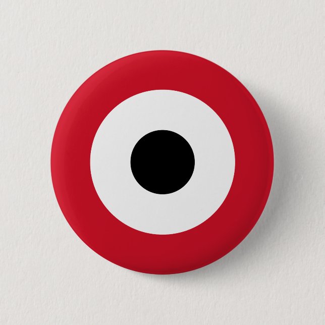 Ägyptische Luftwaffe Roundel Button (Vorderseite)