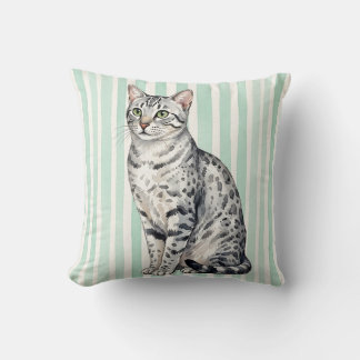 Ägyptische Mau-Katzen-Kissen-Weich-Wurfkissen Kissen