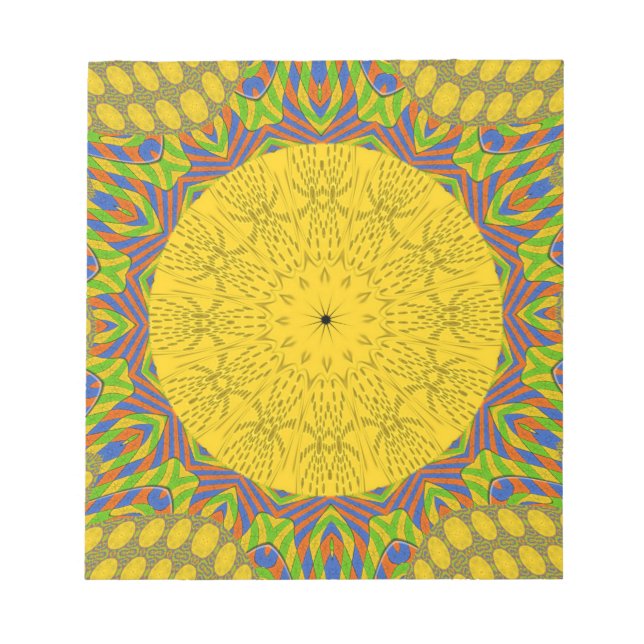 Ägyptische Musterkunst Notizblock (Vorderseite)