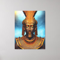 Ägyptische Osiris Canvas Print