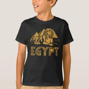 Ägyptische Pharao Sphinx Pyramids Ägypten T-Shirt