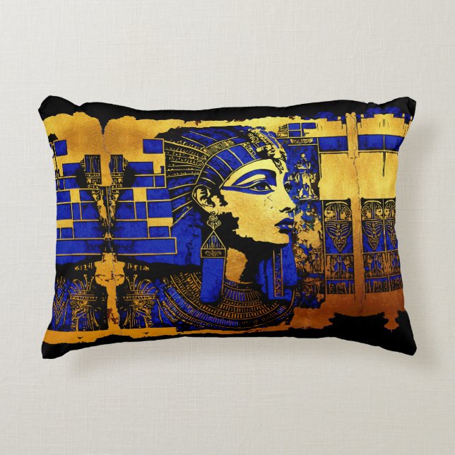 Ägyptische Pharaonenmanuskripte Dekokissen (Vorderseite)