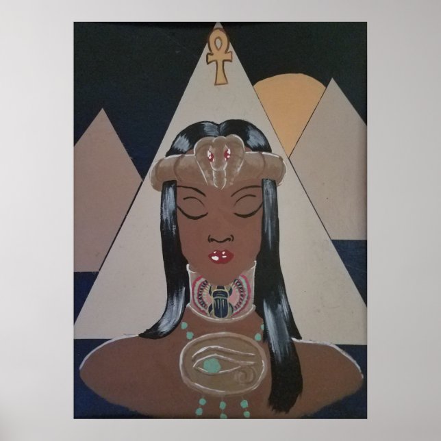 Ägyptische Prinzessin Poster (Vorne)