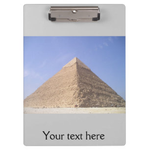 Ägyptische Pyramide Foto Klemmbrett