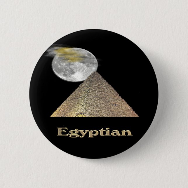 Ägyptische Pyramide-T - Shirts und -mehr Button (Vorderseite)