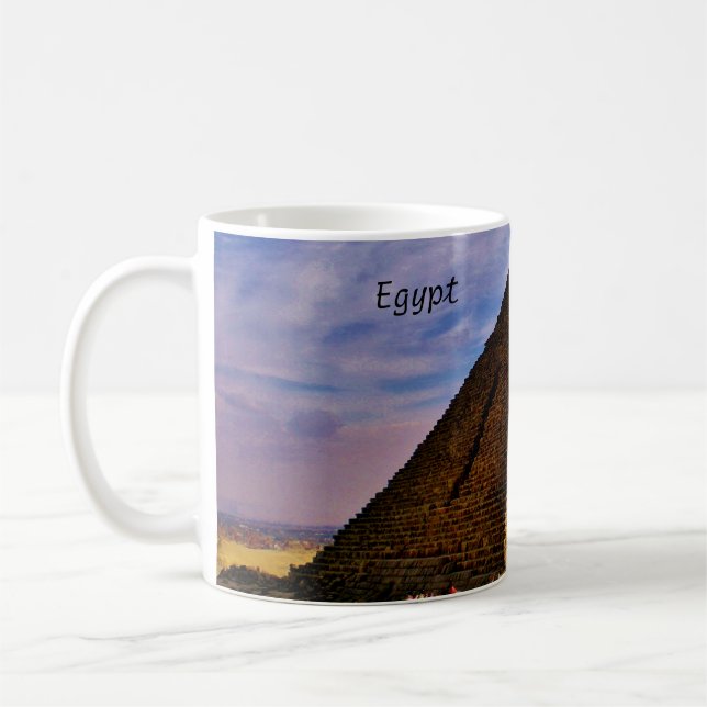 Ägyptische Pyramide Tasse (Links)