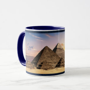 Ägyptische Pyramiden-Combo-Tasse Tasse