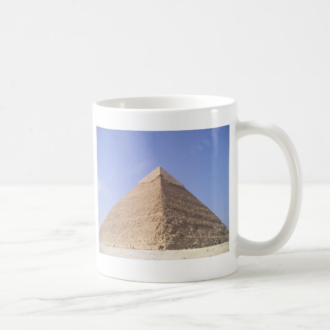 Ägyptische Pyramiden-Foto-Tasse Kaffeetasse (Rechts)
