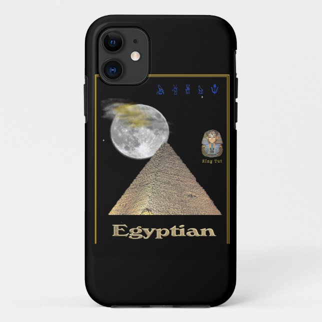 Ägyptische Pyramiden i-Phone-Gehäuse Case-Mate iPhone Hülle (Rückseite)