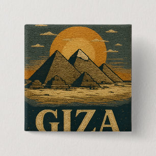 Ägyptische Pyramiden in der Gizeh Große Pyramide s Button