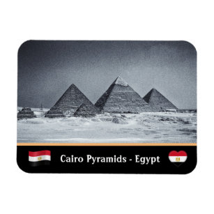 Ägyptische Pyramiden & Kairo - Altes Ägypten /UNES Magnet