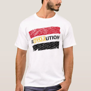 Ägyptische Revolution (Schmutz verblaßt) T-Shirt