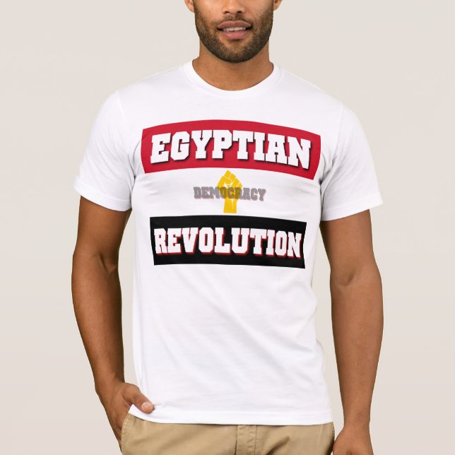 Ägyptische Revolution T-Shirt (Vorderseite)