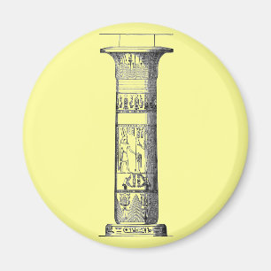 Ägyptische Säule Magnet