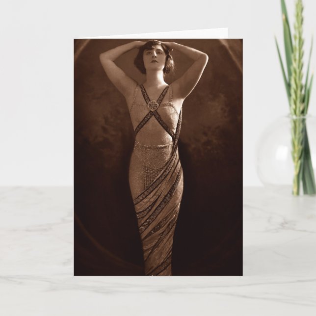 Ägyptische Schönheit Karte (Vorderseite)