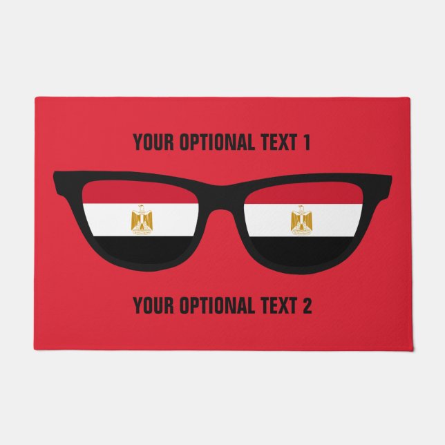 Ägyptische Shades-Türmatten Fußmatte (Vorderseite)