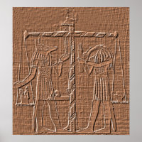 Ägyptische Skala des Lebens Hieroglyph