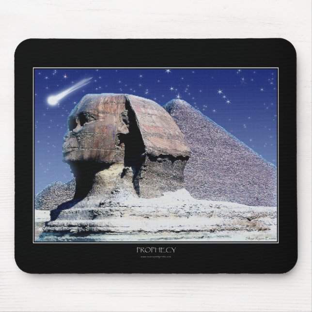 ÄGYPTISCHE SPHINX PROPHECKIE Mousepad (Vorne)