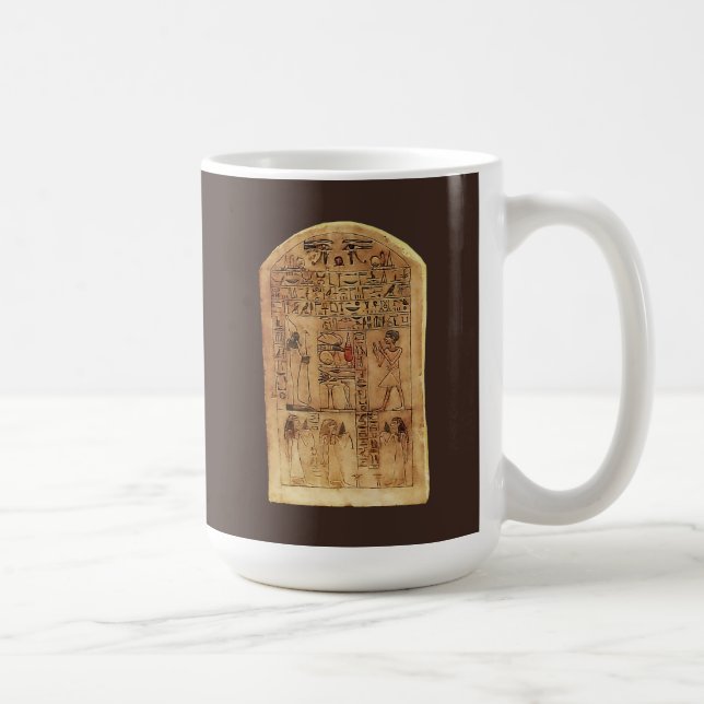 Ägyptische Stele Kaffeetasse (Rechts)