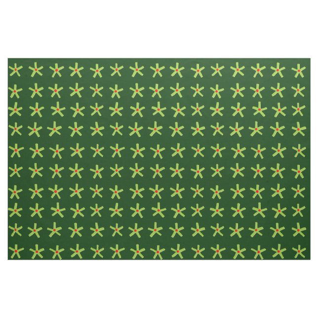Ägyptische Stilsterne Muster v2 - Dunkelgrün Stoff (Fat Quarter (45,7 x 55,9 cm))