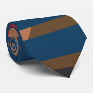 Ägyptische Symbole Art-Deco-Zusammensetzung #4 Krawatte