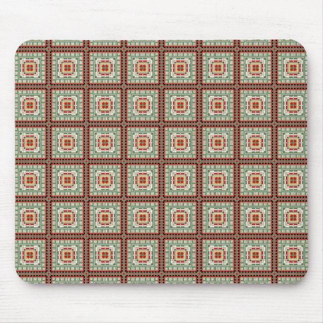 Ägyptische Terrazzo 03 Mousepad (Vorne)