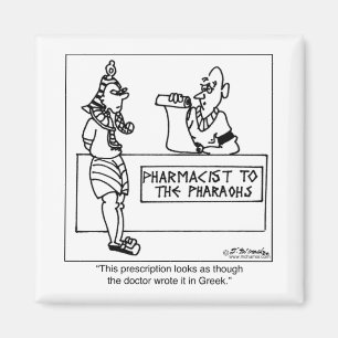 Ägyptische Verschreibung in Magnet