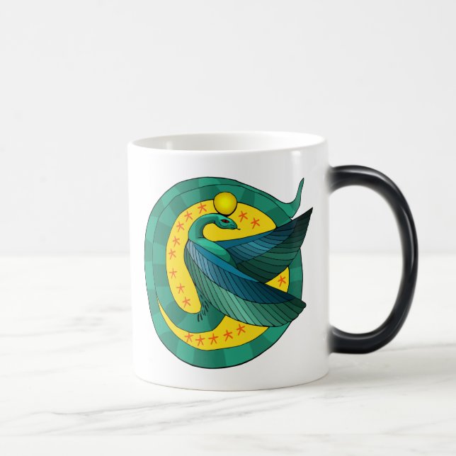 Ägyptische Winged Serpent-Tasse Verwandlungstasse (Rechts)