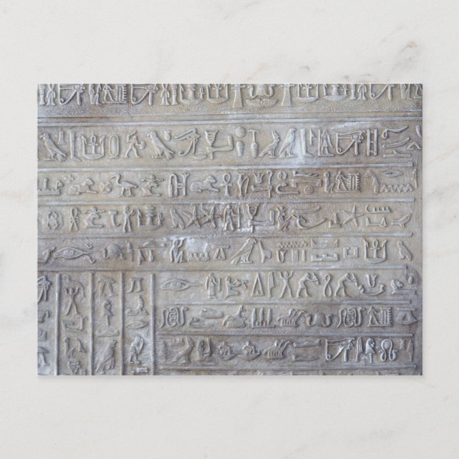 Ägyptische Zauber-viel Glück-Postkarte Postkarte (Vorderseite)