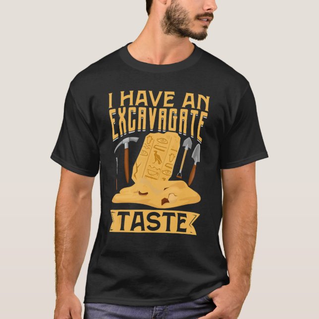 Ägyptischer Archäologe Pharao Hieroglyphi T-Shirt (Vorderseite)