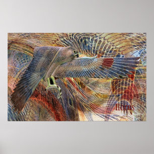 Ägyptischer Falcon Print Poster