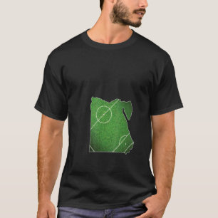 Ägyptischer Fußballplatz T-Shirt